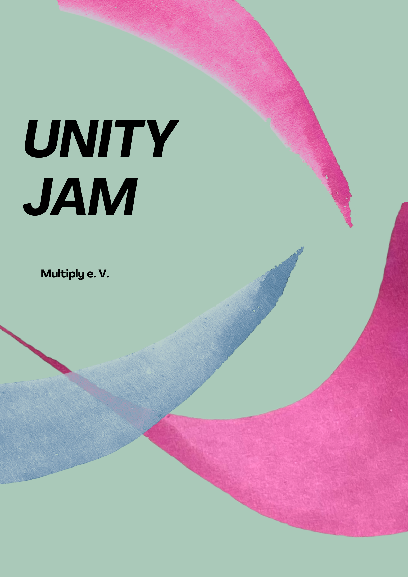 Beige Pink Mary Shelley Quote Poster in Simple Watercolor Blur Modern Style