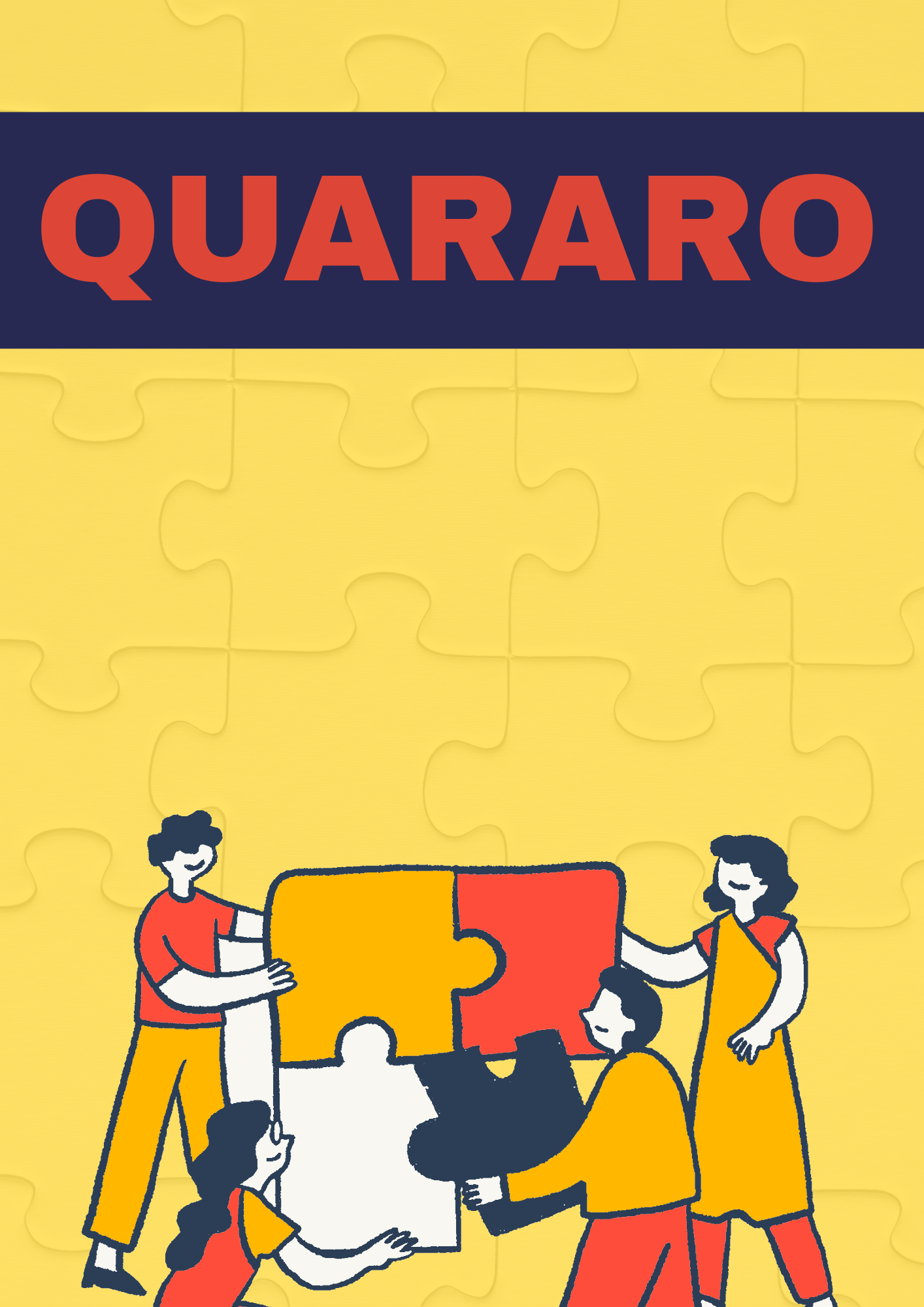 Orange and Red Modern We Are Hiring Poster